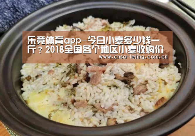 乐竞体育app-今日小麦多少钱一斤?2018全国各个地区小麦收购价格行情(图1) 乐竞体育